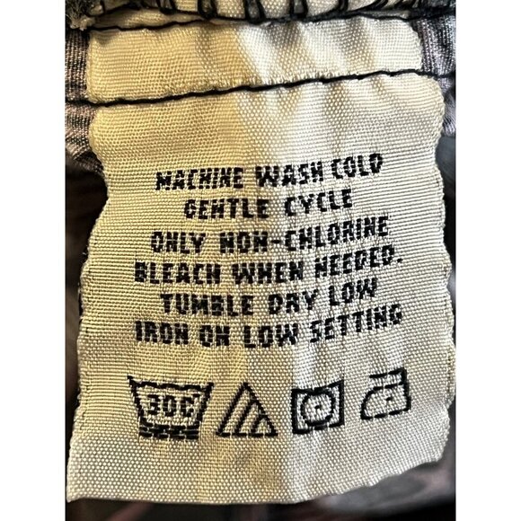 Cooke Street Honolulu 2XL XXL Aloha Hawaiian Shirt Button Down Black Purple EUC - Picture 7 of 7